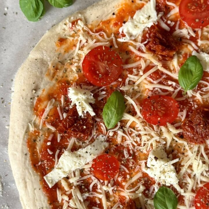 Zuurdesem pizza