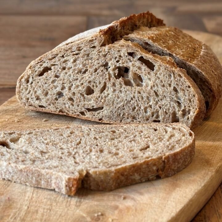 100% volkoren zuurdesem brood (tarwe)